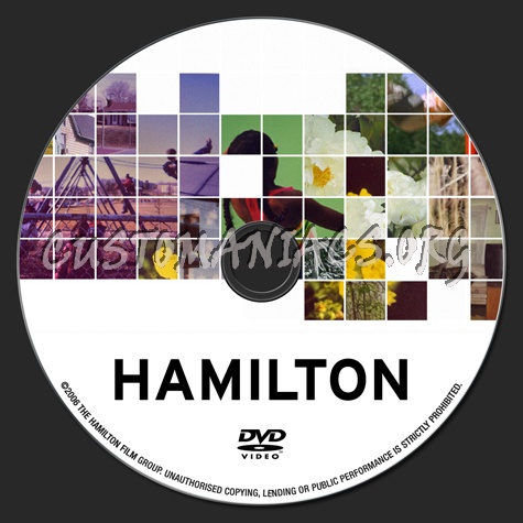 Hamilton dvd label