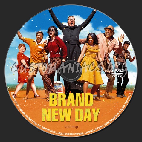 Brand New Day dvd label