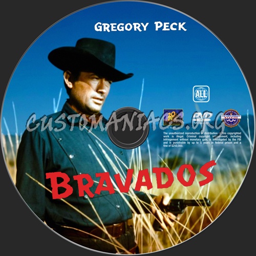 Bravados dvd label