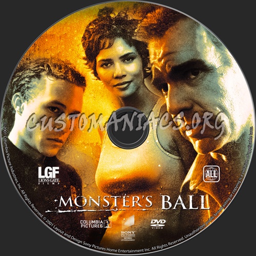 Monster's Ball dvd label