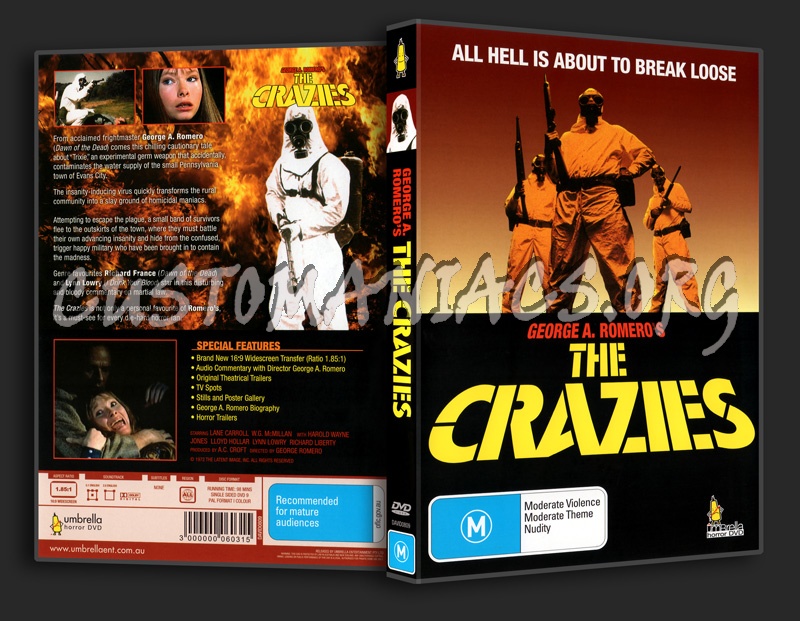 The Crazies dvd cover