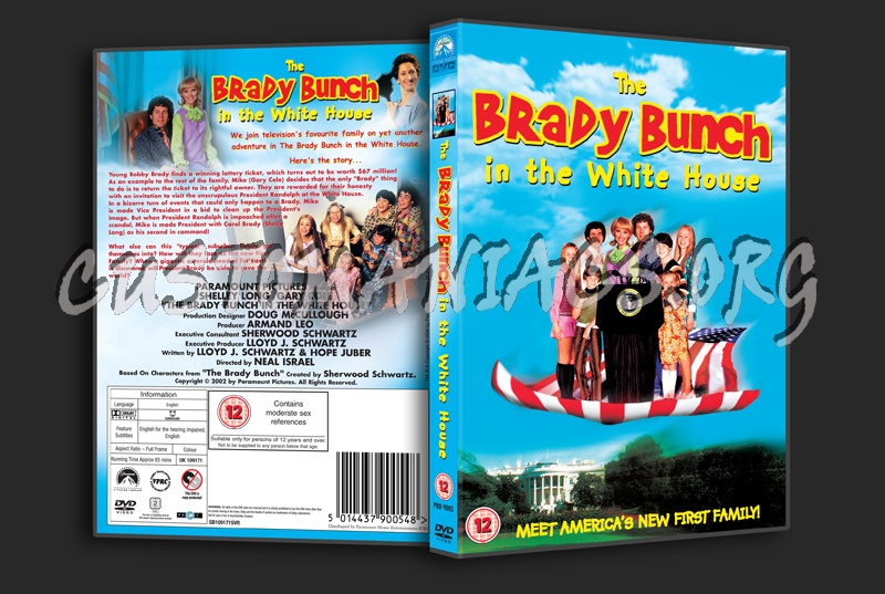 The Brady Bunch in the White House dvd cover