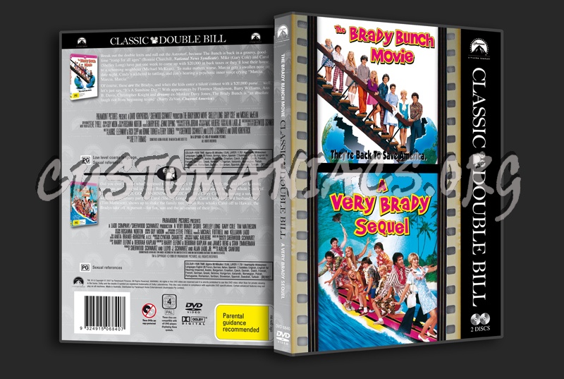 The Brady Bunch Movie / A Very Brady Sequel dvd cover