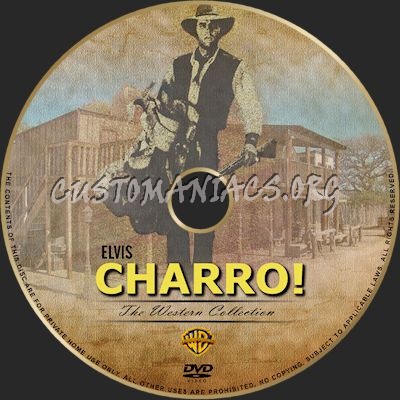 Charro dvd label