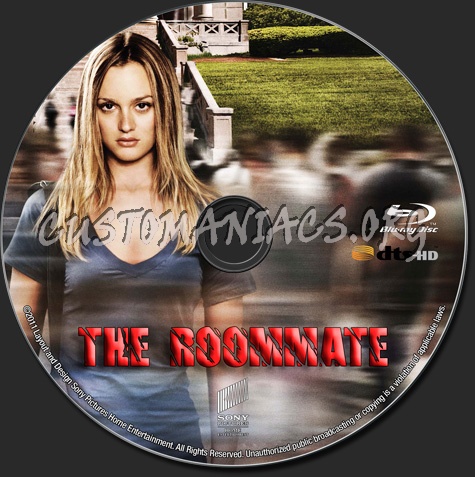 The Roommate blu-ray label