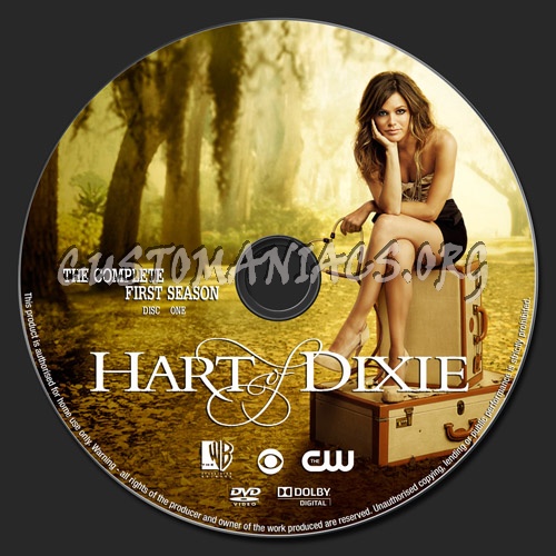 Hart of Dixie Season 1 dvd label