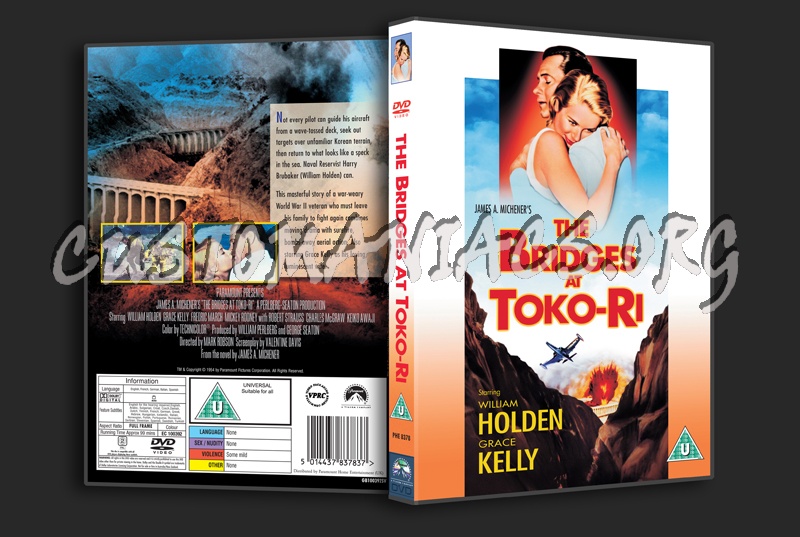 The Bridges at Toko-Ri dvd cover
