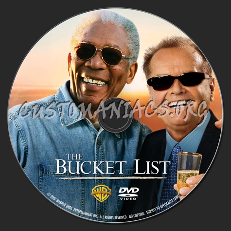 The Bucket List dvd label