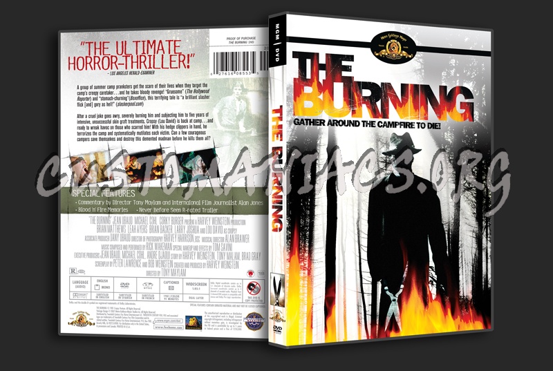 The Burning dvd cover