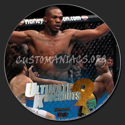 UFC Ultimate Knockouts 9 dvd label