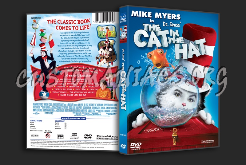 The Cat in the Hat dvd cover