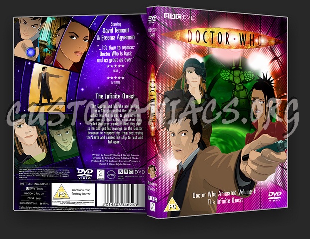 Doctor Who: The Infinite Quest dvd cover