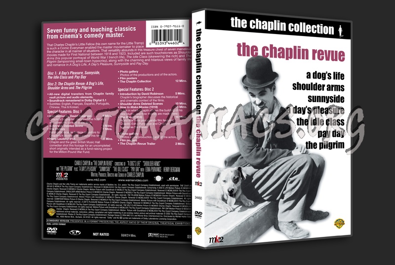 The Chaplin Collection: The Chaplin Revue dvd cover