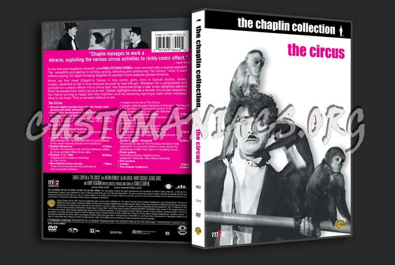 The Chaplin Collection: The Circus dvd cover