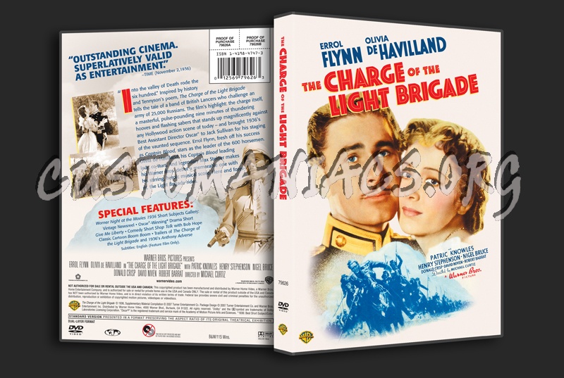 The Charge of the Light Brigade dvd cover