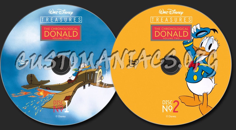 The Chronological Donald Volume 2 dvd label