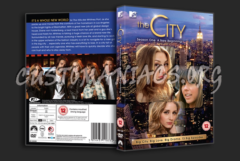 The City Season 1 dvd cover
