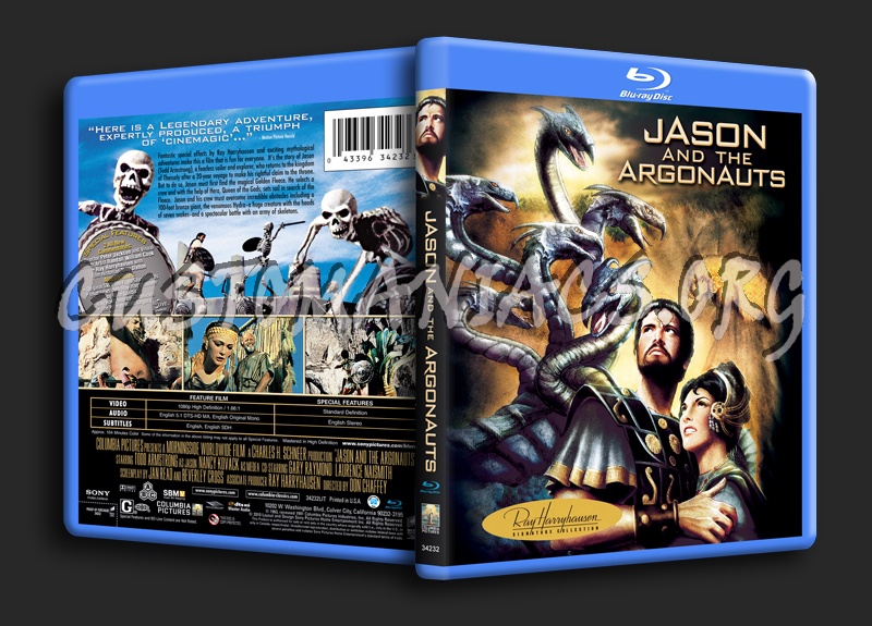 Jason and the Argonauts blu-ray cover