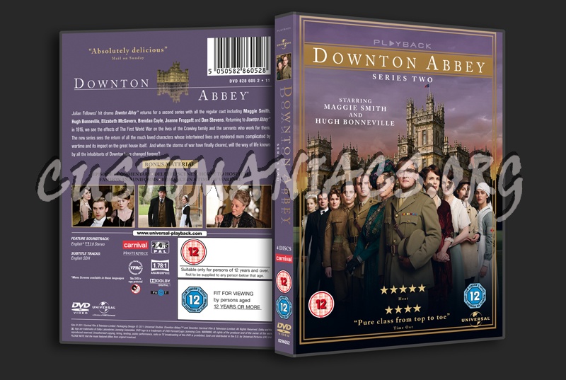 Downton Abbey Series 2 dvd cover