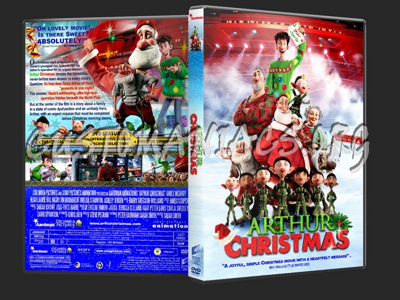 Arthur Christmas (2011) dvd cover