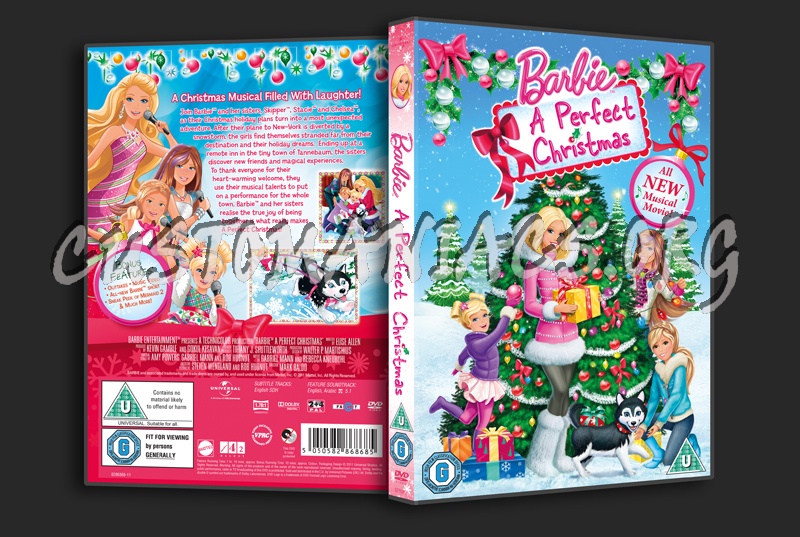 Barbie A Perfect Christmas dvd cover