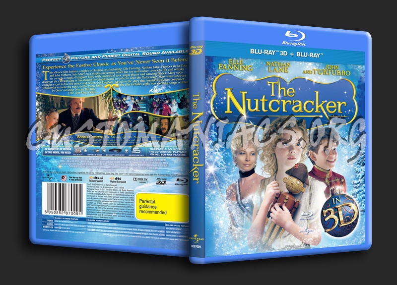 The Nutcracker 3D blu-ray cover