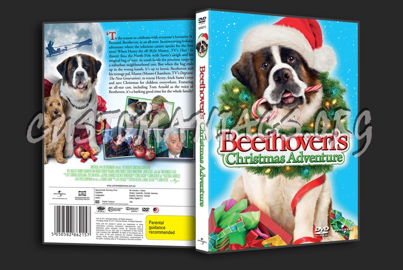 Beethoven's Christmas Adventure dvd cover