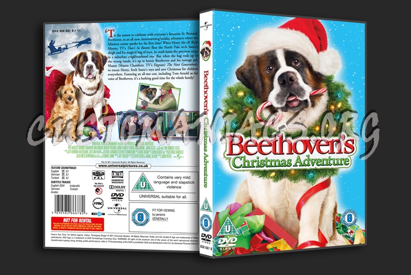 Beethoven's Christmas Adventure dvd cover