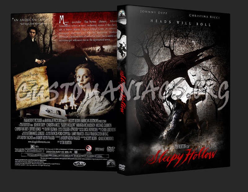 Sleepy Hollow dvd cover