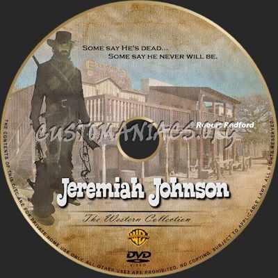 Jeremiah Johnson dvd label