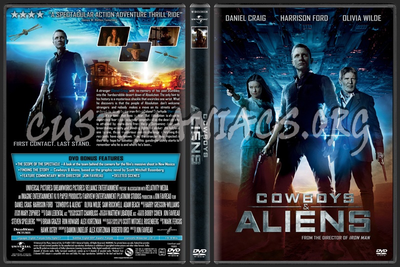 Cowboys & Aliens dvd cover