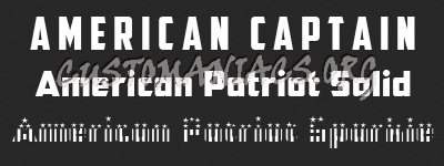 "Captain America" Fonts 