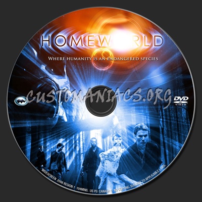 Homeworld dvd label