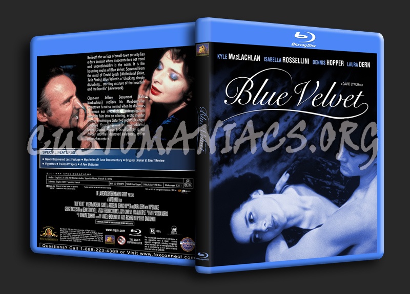 Blue Velvet blu-ray cover