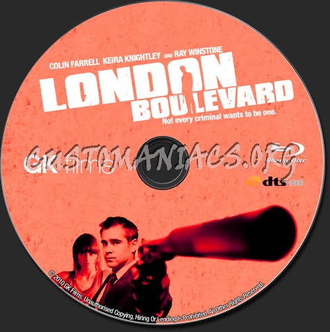 London Boulevard blu-ray label