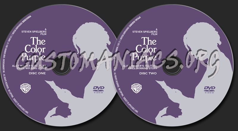 The Color Purple dvd label