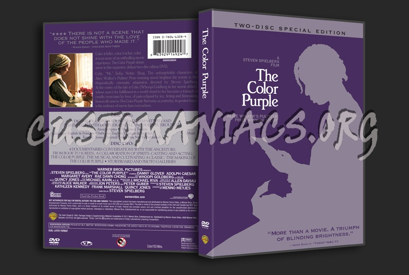 The Color Purple dvd cover