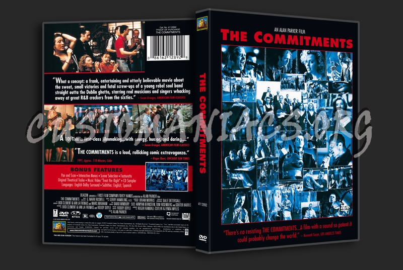 The Commitments dvd cover