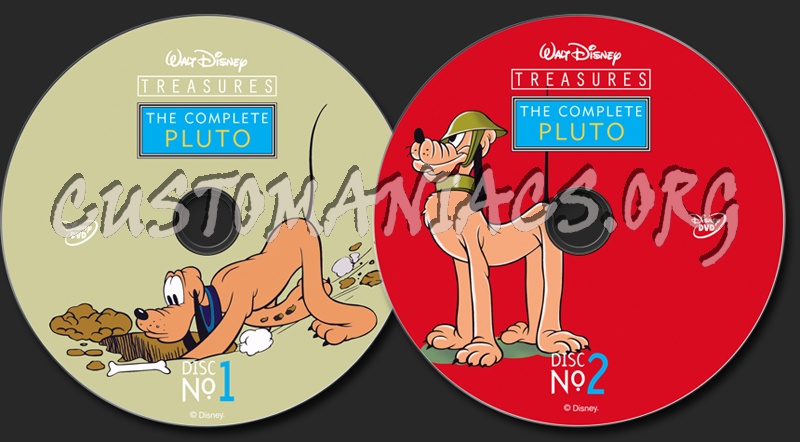 The Complete Pluto dvd label