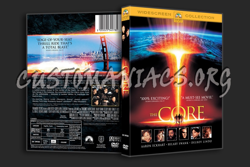 The Core dvd cover