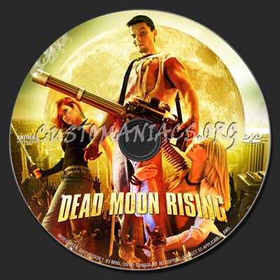 Dead Moon Rising dvd label
