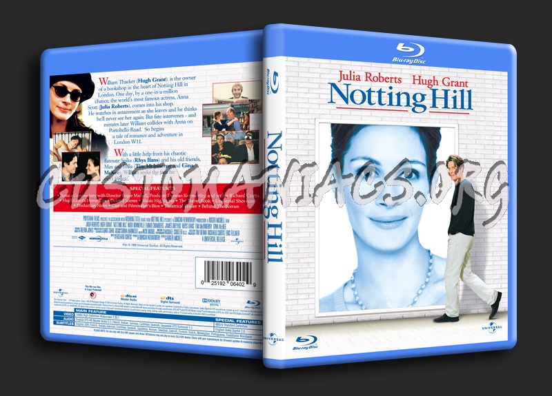 Notting Hill blu-ray cover