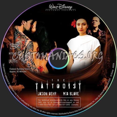 Tattooist dvd label