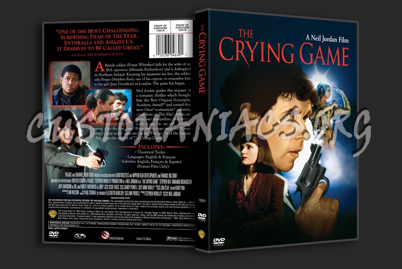 The Crying Game dvd cover