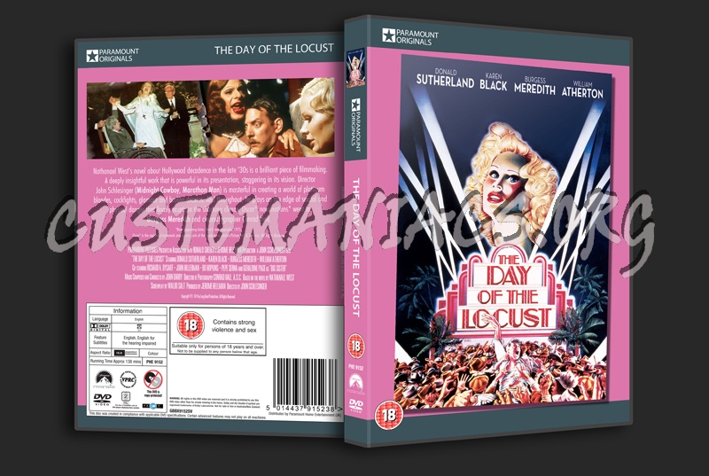 The Day of the Locust dvd cover