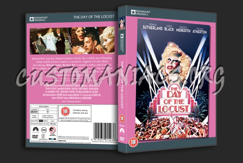 The Day of the Locust dvd cover