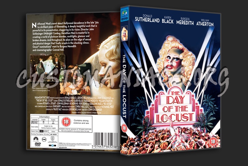 The Day of the Locust dvd cover