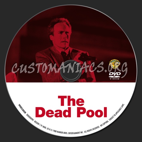 The Dead Pool dvd label