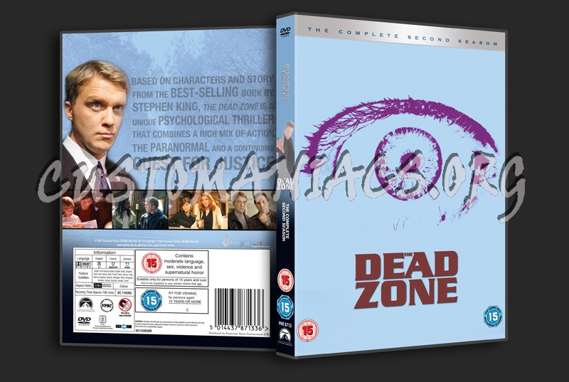The Dead Zone Season 2 dvd cover