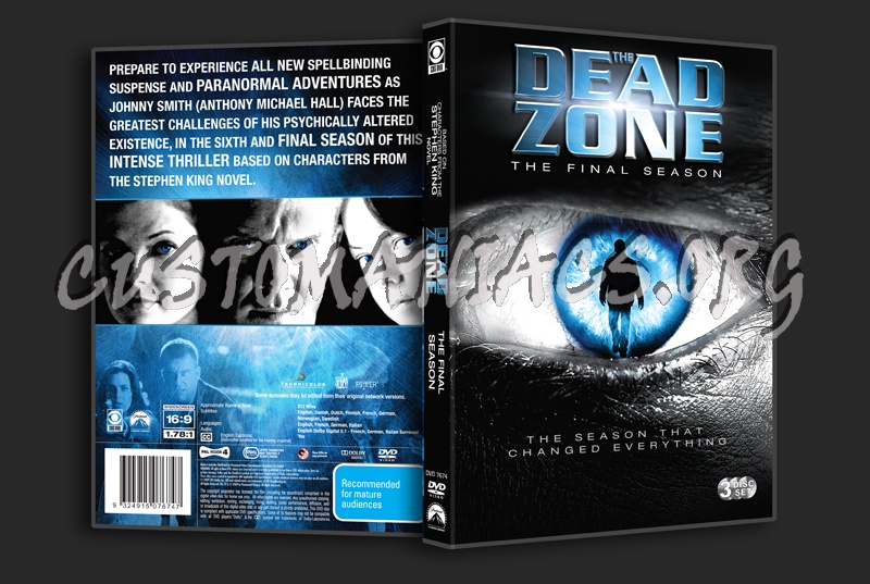 The Dead Zone Season 6 dvd cover